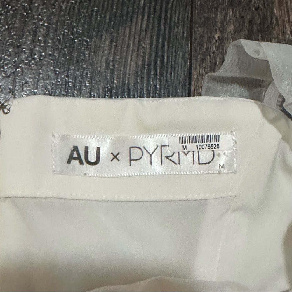 Amanda Uprichard x PYRMD Tia mini dress in ivory size medium - Picture 9 of 16